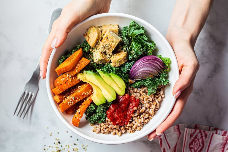 Healthy Buddha bowl