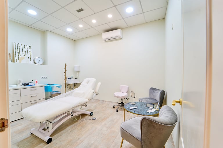 Modern medical room